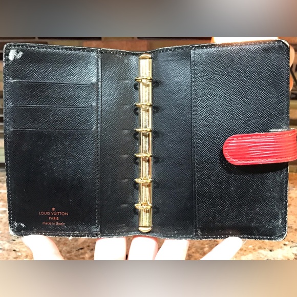LOUIS VUITTON Epi Leather Agenda/ Notebook Cover- Red 🤩🔥❤️ - Picture 7 of 17